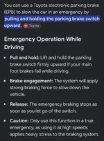 Emergency Stop From the Passenger’s Seat