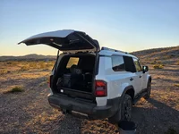 First time sleeping in the truck First time sleeping in the truck