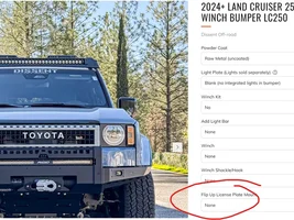 recommendations for flip-up (and stay up) license plate holder