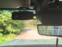 Clean Uniden R8 radar detector installation