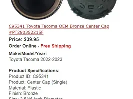 updated center caps stock wheels