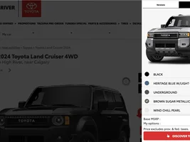 Any thoughts on when the the Build and Price will open on Toyota Canada website?