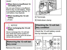 Changing 12v Battery