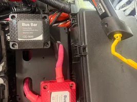 Wiring for a front winch