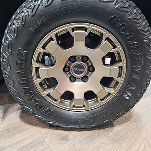 Tacoma Trailhunter Rims and Black Lug nuts.jpg