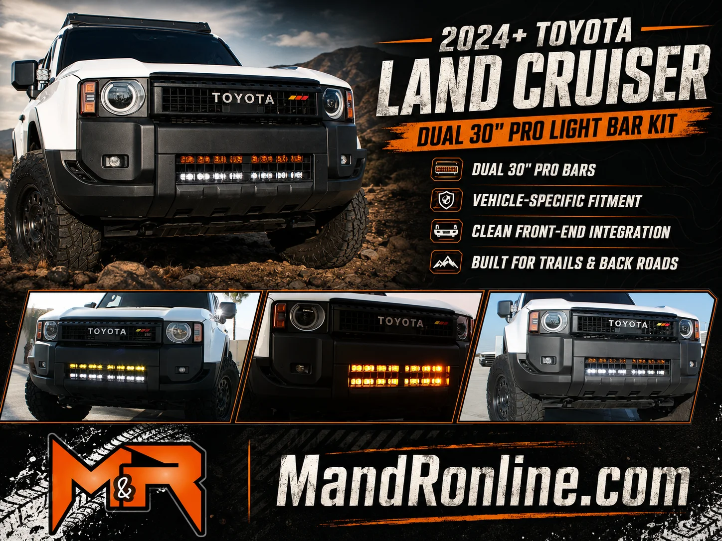 2024 Toyota Land Cruiser Pro Bar Kit.webp