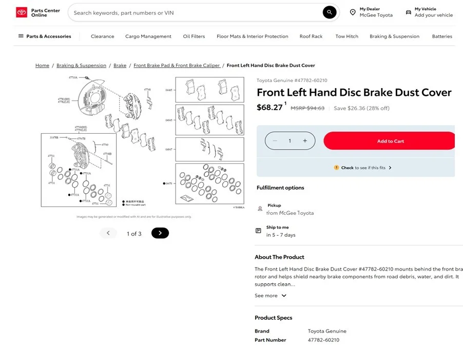 Frt Brake Dust Shield.webp