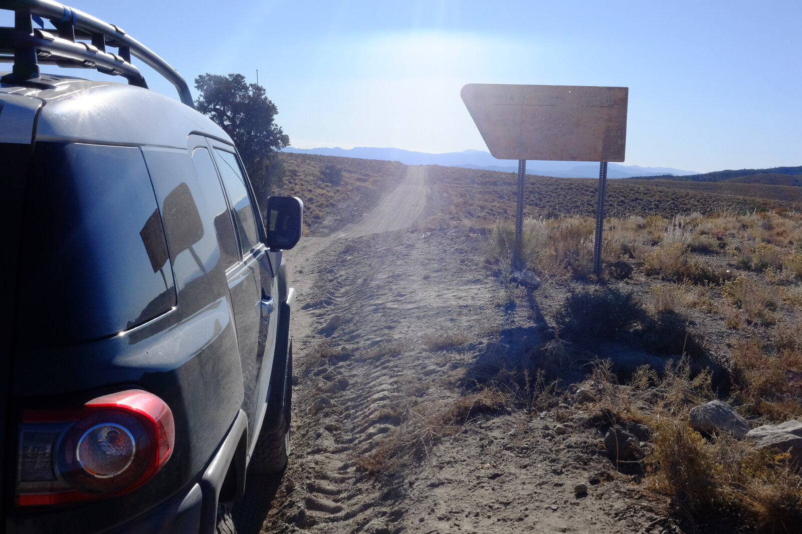 My old FJ at Saline Valley